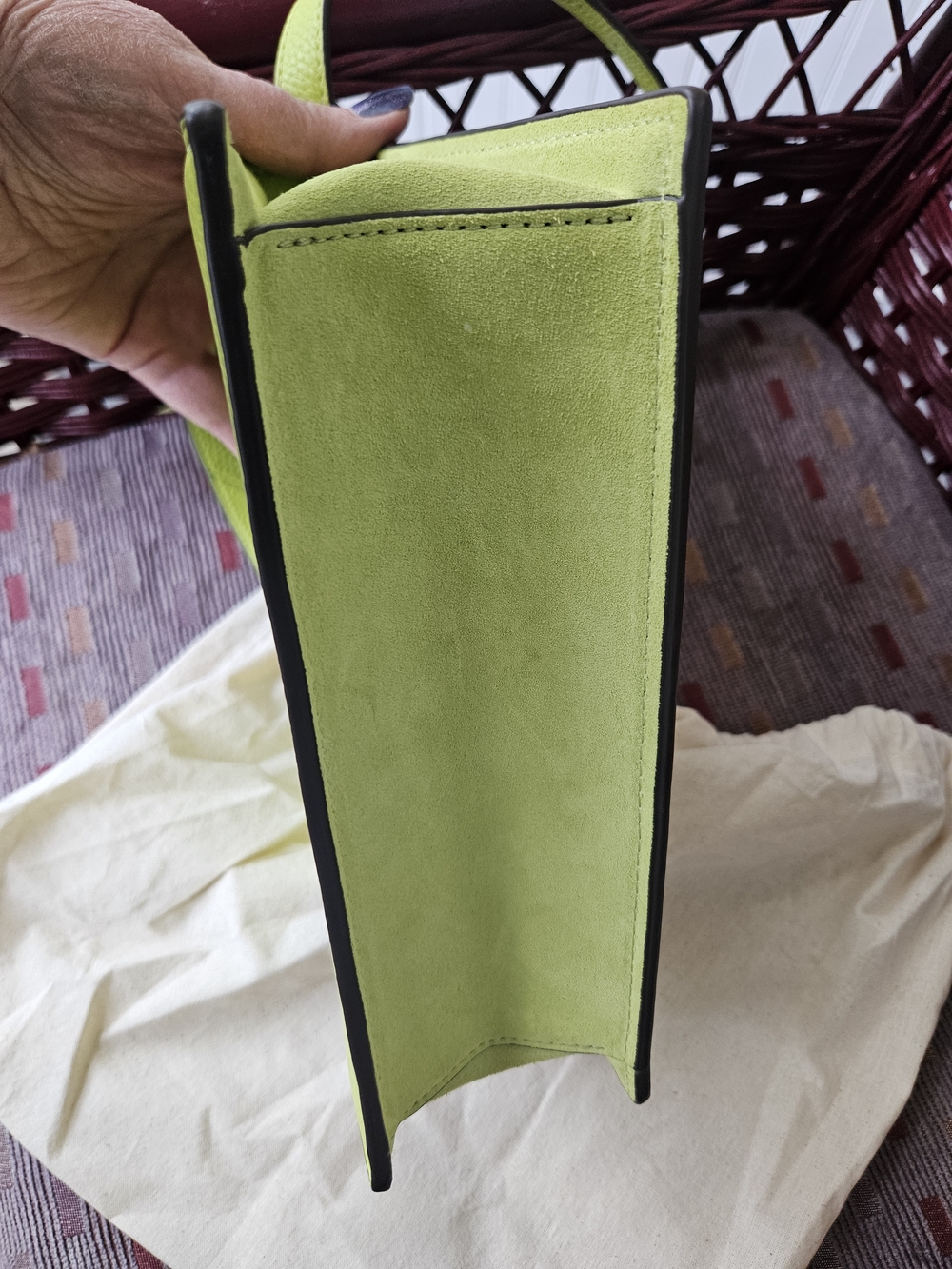 Tory Burch Miller Flap Green Leather Shoulder Bag - Picture 7 of 11